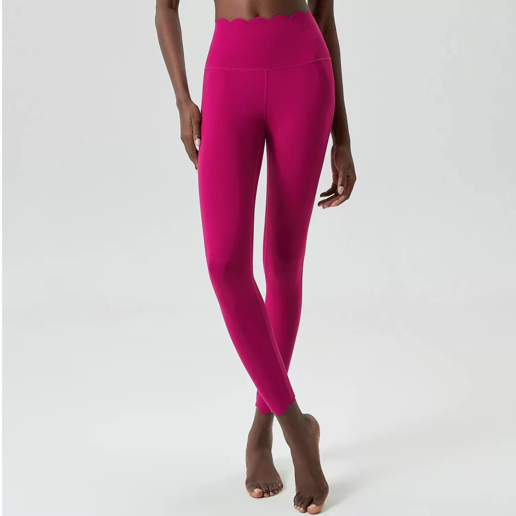 Wholesale Custom Spark Pant Wave Design Yoga Lycra Pants Custom Workout Clothes Best Yoga Pant Lycra Wholesale Lets Gym Leggings