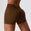 Seamless Activewear Bulk Athletic Shorts Custom Shorts Manufacturer seamless workout sets wholesale athletic shorts bulk running shorts