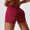 Seamless Activewear Bulk Athletic Shorts Custom Shorts Manufacturer seamless workout sets wholesale athletic shorts bulk running shorts
