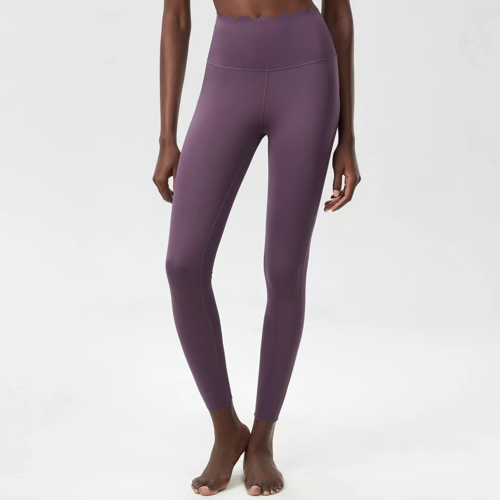 Wholesale Custom Spark Pant Wave Design Yoga Lycra Pants Custom Workout Clothes Best Yoga Pant Lycra Wholesale Lets Gym Leggings