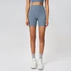 Wholesale Athletic Shorts Ribbed High Waist Bulk Running Shorts wholesale sports clothing custom active wear personalised gym clothing
