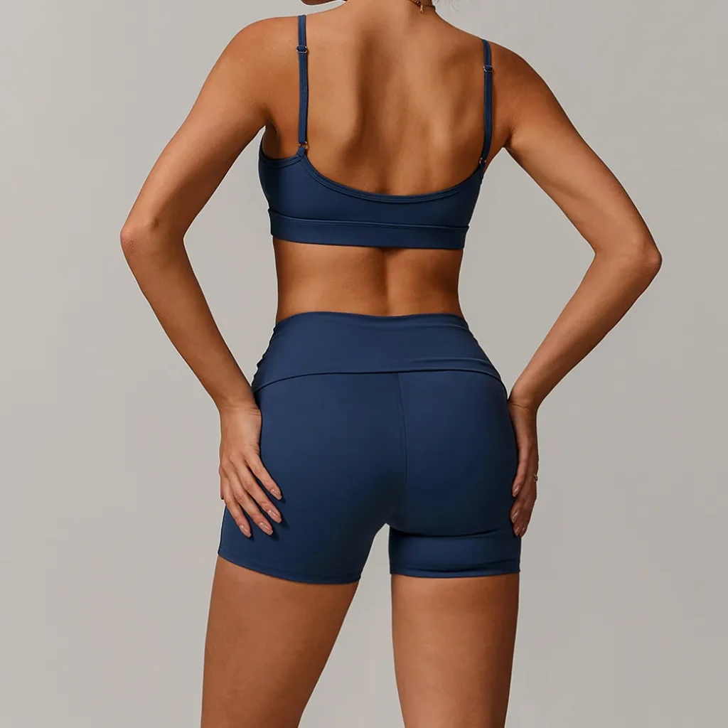 Recycled Fabric Fitness Clothes Bulk Athletic Shorts Wholesale Booty Shorts