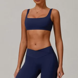 Spark Clothing Custom Athletic Apparel Square Neck Sports Bra