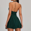 Wholesale Workout Clothing Active Wear Manufacturers Backless Tennis Dress wholesale athletic wear distributors