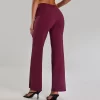 Wholesale Sports Clothing Spark Gym Women Wide Leg Pants wholesale active wear private label fitness apparel manufacturers