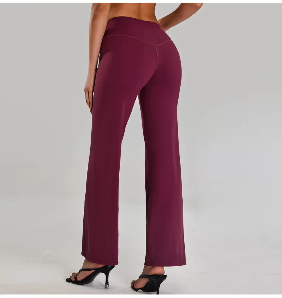 Wholesale Sports Clothing Spark Gym Women Wide Leg Pants wholesale active wear private label fitness apparel manufacturers
