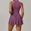 Slim Fit Athletic Dress​ Womens Tennis Golf Dress​ Active Wear Manufacturers Workout Wear Wholesale Women's Yoga Jumpsuit