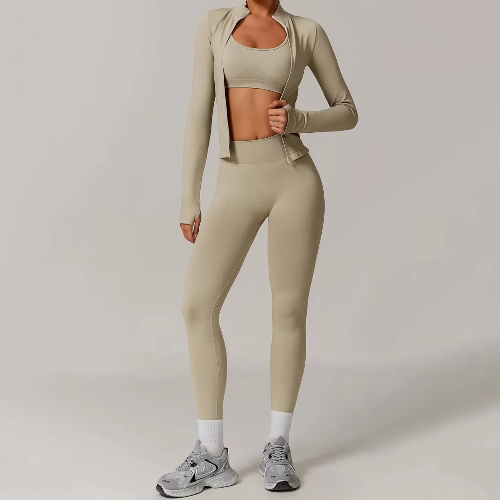 Seamless Apparel Manufacturers Workout Leggings No Front Seam leggings manufacturers high waisted leggings with tummy control
