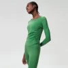 Private Label Sportswear Custom Workout Shirts Lycra Long Sleeve Top