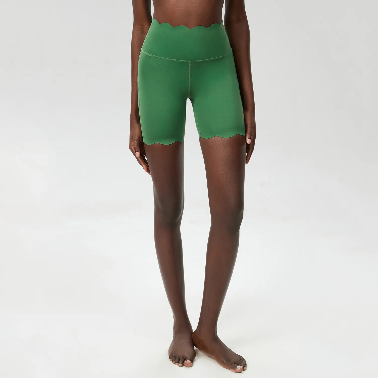 Wholesale Athletic Shorts Custom Quick Dry Lycra Yoga Shorts