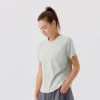 Women's Workout Athletic Tops Short Sleeve Crewneck T-Shirts Manufacturer