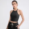 Wholesale Yoga Apparel Sports Bra Manufacturers Women Crew Neck Tank Top