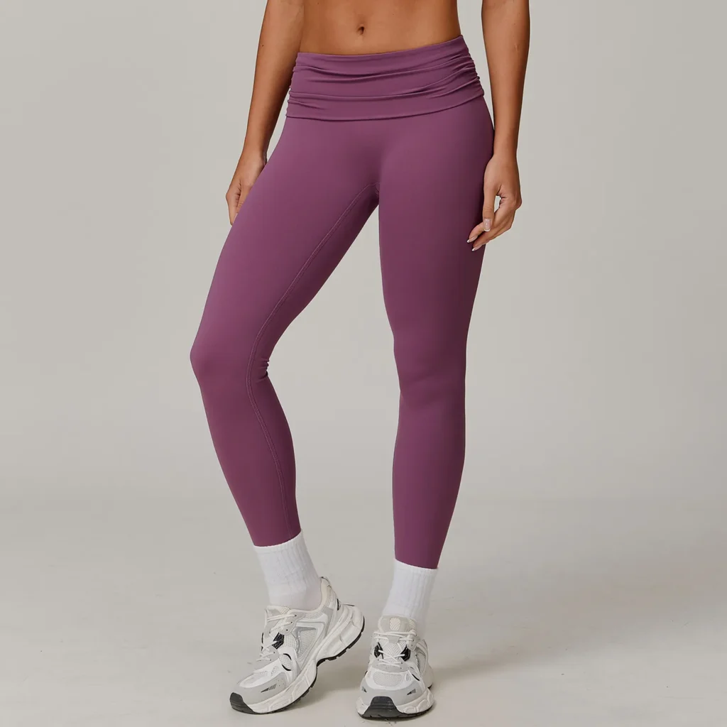 Workout Leggings No Front Seam Athletic Wear Suppliers Wholesale Yoga Leggings