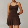 Yoga Outfits Wholesale Women's Workout Bodysuit sports apparel suppliers bulk fitness clothing One Piece Athletic Jumpsuit