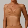 Wholesale Sports Clothing Bulk Bras Strappy Back Sports Bra for Women