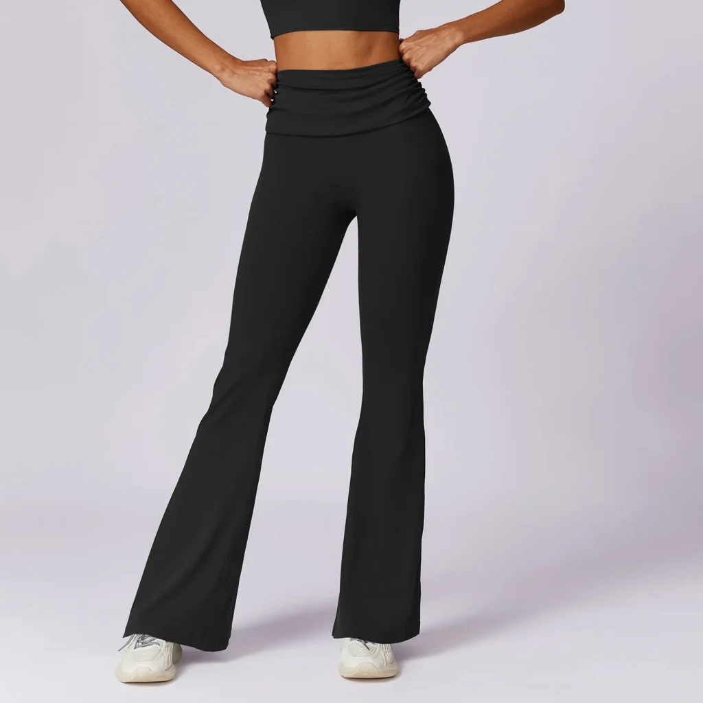 Bulk Athletic Wear High Quality Leggings Wholesale Yoga Flared Pants sports clothing manufacturers