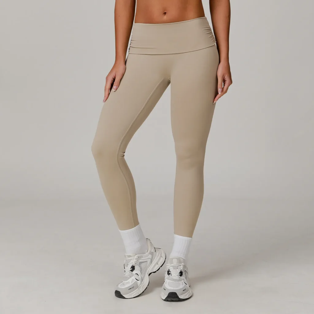 Workout Leggings No Front Seam Athletic Wear Suppliers Wholesale Yoga Leggings