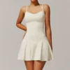 Yoga Outfits Wholesale Women's Workout Bodysuit Athletic Tennis Dress