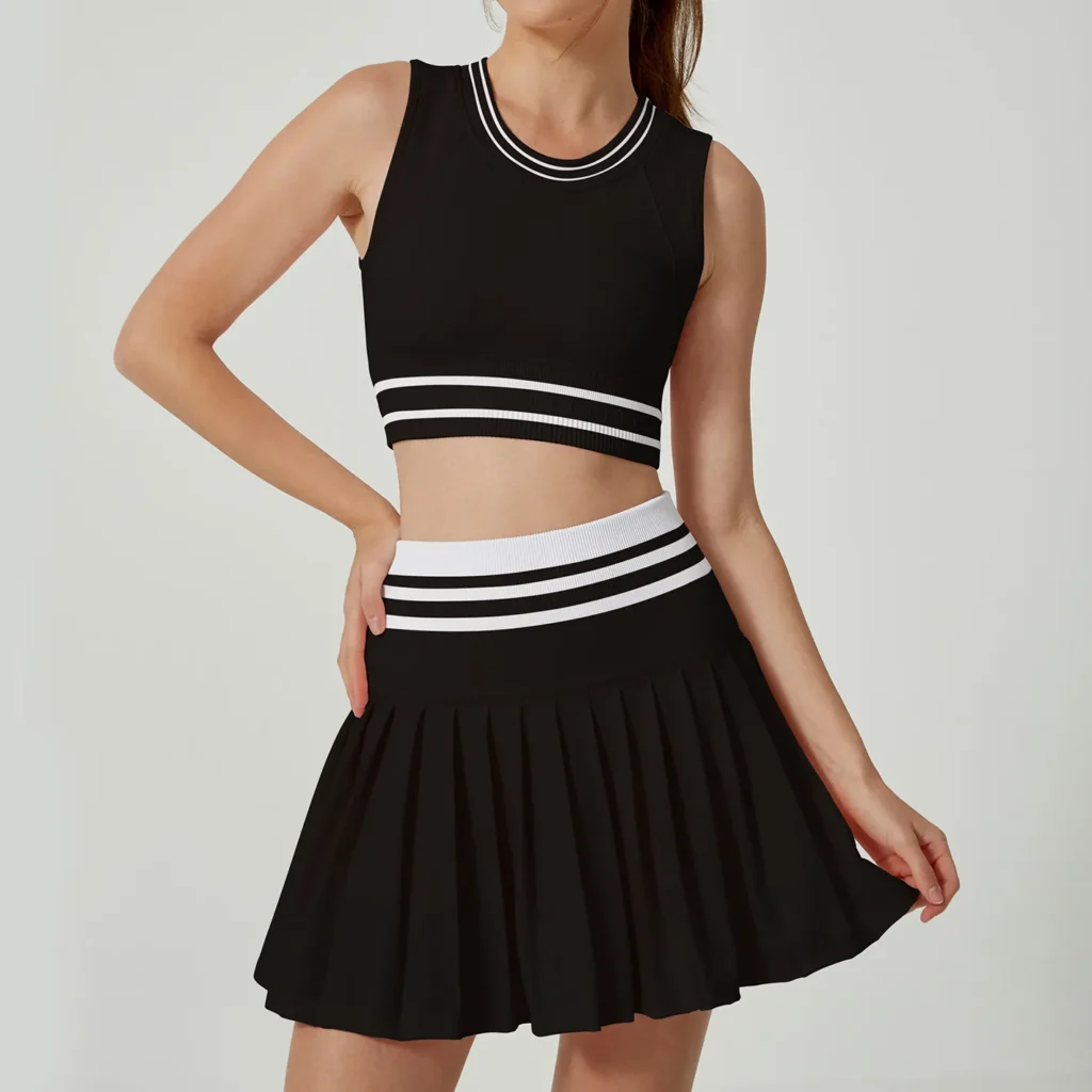 High Quality Wholesale Activewear Spark Skirt High Waist Athletic Skirt for Tennis