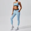 Custom Gym Wear Yoga Pants Manufacturers Wholesale Activewear Sets workout clothes manufacturer bulk athletic apparel