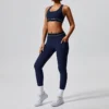Custom Gym Wear Yoga Pants Manufacturers Wholesale Activewear Sets workout clothes manufacturer bulk athletic apparel