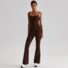 Sports Apparel Manufacturers Women's Yoga Jumpsuit Workout Bodysuit long pants athletic jumpsuit