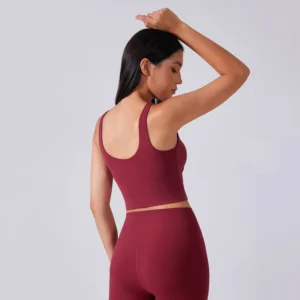 Wholesale Yoga Wear Personalised Workout Tanks Athletic Tank Tops