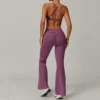 Bulk Athletic Wear High Quality Leggings Wholesale Yoga Flared Pants