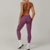 Workout Leggings No Front Seam Athletic Wear Suppliers Wholesale Yoga Leggings