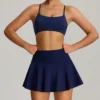 Wholesale Workout Clothing Customized Sports Bras Tennis Outfits Sets