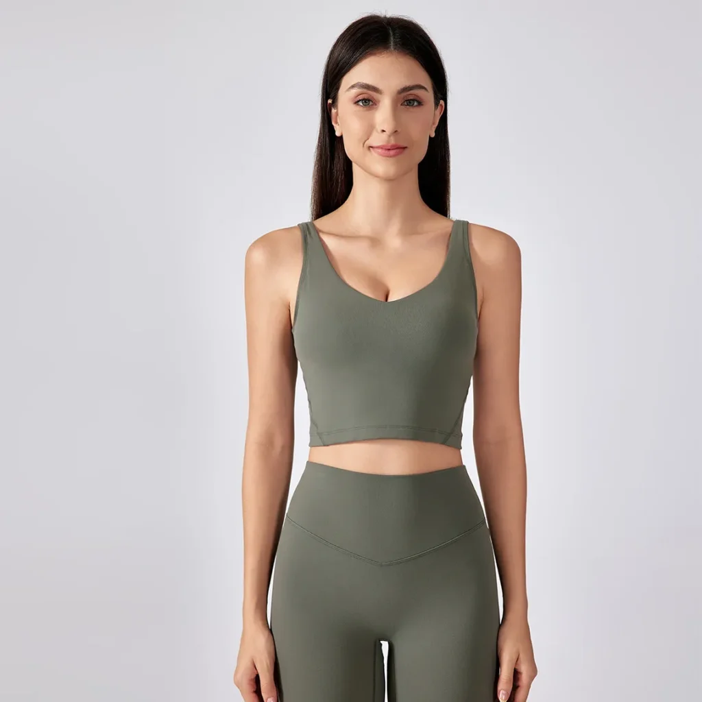 Wholesale Yoga Wear Personalised Workout Tanks Athletic Tank Tops