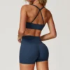 Yoga Wear Suppliers Sports Bra Manufacturers Criss Cross Straps Active Bra