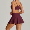 Wholesale Workout Clothing Customized Sports Bras Tennis Outfits Sets wholesale athletic clothing distributors