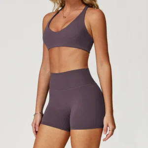 Yoga Wear Suppliers Sports Bra Manufacturers Criss Cross Straps Active Bra
