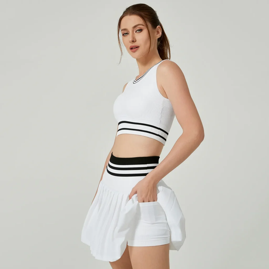 High Quality Wholesale Activewear Spark Skirt High Waist Athletic Skirt for Tennis