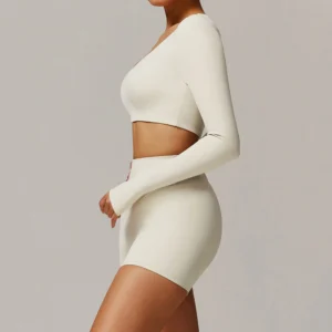 Fitness Apparel Manufacturers Wholesale Active Wear Long Sleeve Yoga Tops