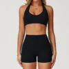 Custom Workout Apparel Backless Halter Fitness Bra Wholesale Sports Bra