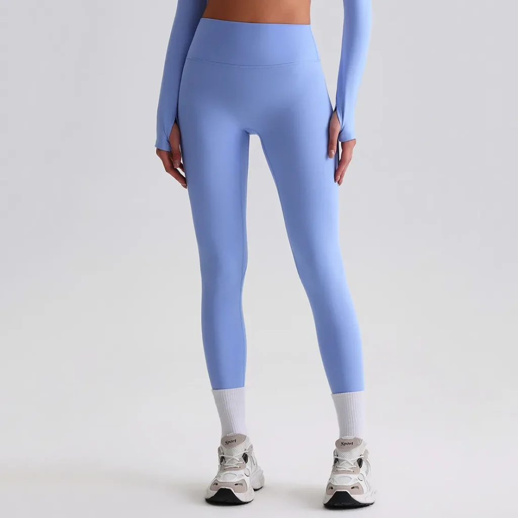 Wholesale Womens Activewear Workout Leggings No Front Seam Yoga Pants Suppliers