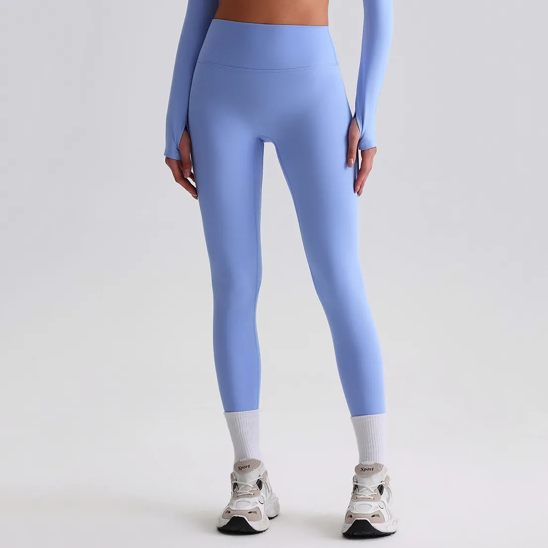 Wholesale Womens Activewear Workout Leggings No Front Seam Yoga Pants Suppliers
