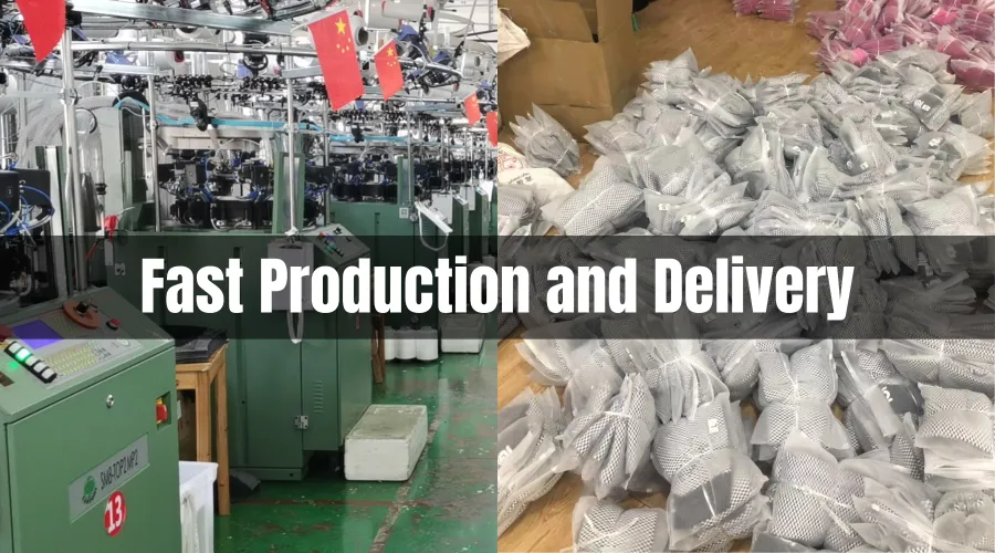 Fast production and delivery