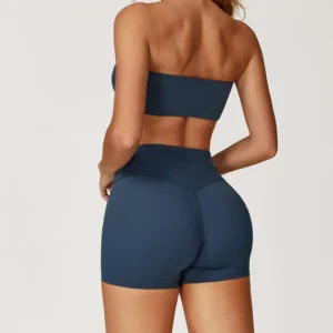 High Waist Workout Shorts Women Booty Biker Shorts Yoga Clothing Suppliers