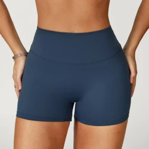 High Waist Workout Shorts Women Booty Biker Shorts Yoga Clothing Suppliers