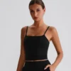Wholesale Yoga Clothes Customized Bras Workout Crop Tank Top with Built in Bra
