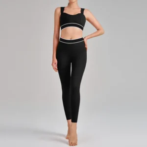 Custom Gym Wear Running Sport Manufacturers Wholesale Two Piece Fitness Set