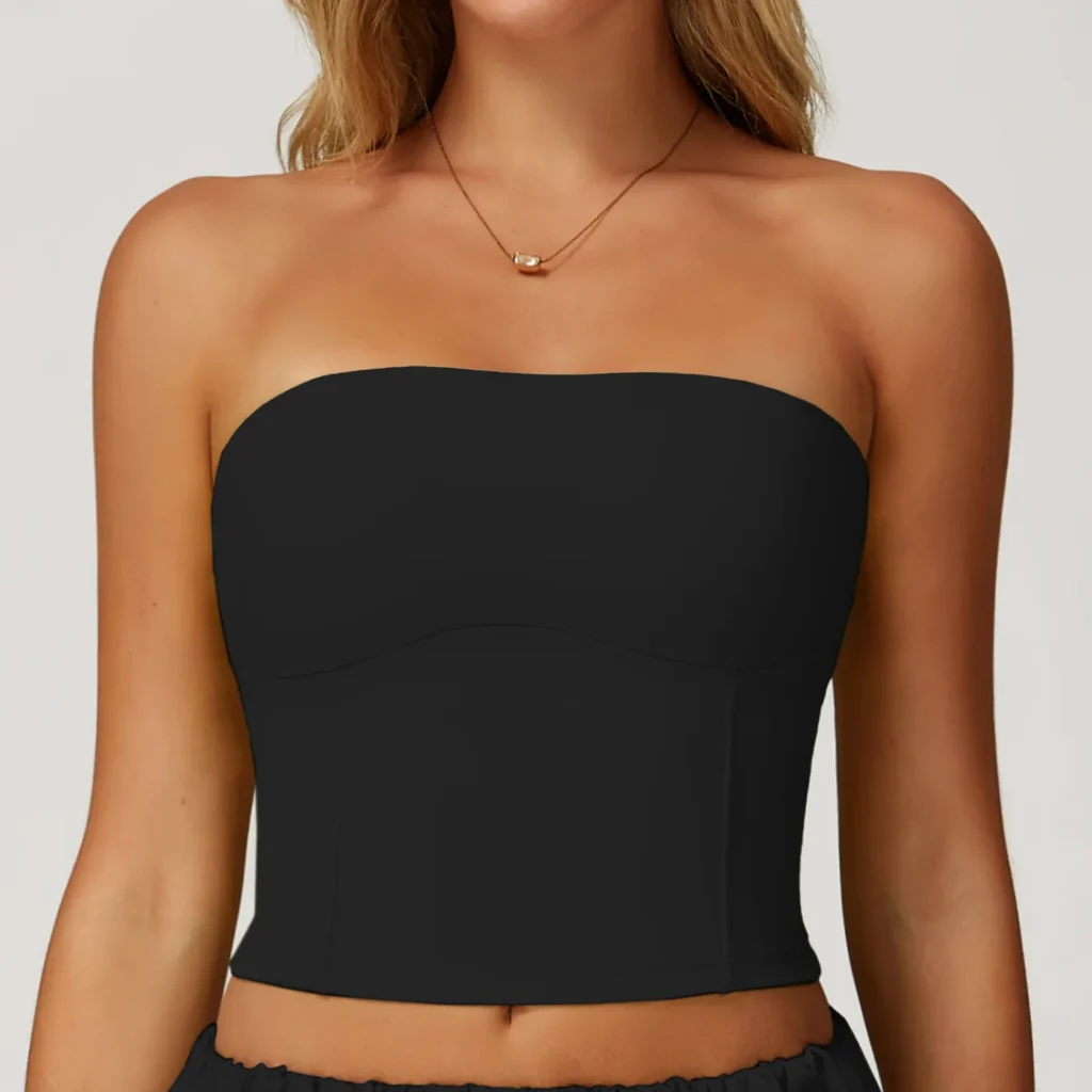 Fitness Tube Tops Wholesale Yoga Apparel Women Workout Clothes Manufacturer
