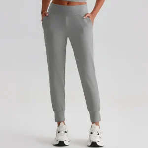 Bulk Athletic Apparel Women's Yoga Joggers Pants High Waist Running Lounge Pants