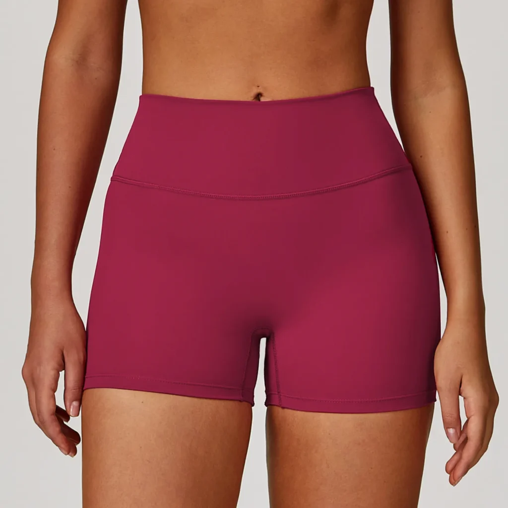 High Waist Workout Shorts Women Booty Biker Shorts Yoga Clothing Suppliers