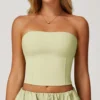 Fitness Tube Tops Wholesale Yoga Apparel Women Workout Clothes Manufacturer