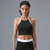 Gym Wear Tank Top Bulk Athletic Apparel Halter Sports Bra Activewear Manufacturer
