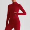 Slim Fit Workout Jackets Athletic Jackets with Thumb Holes Wholesale Activewear